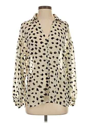 Zara Long Sleeve Polo (view 1)