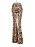 ShoSho Animal Print Brown Casual Pants Size M - photo 2