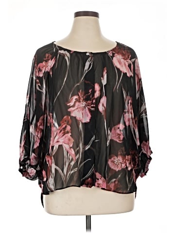 Jennifer Lopez 3/4 Sleeve Blouse (view 1)