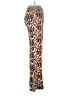 ShoSho Animal Print Brown Casual Pants Size M - photo 4