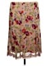 Express Floral Tan Casual Skirt Size M - photo 2