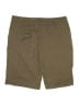 Talbots Chevron-herringbone Brown Khaki Shorts Size 10 - photo 2