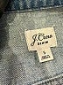 J.Crew 100% Cotton Blue Denim Jacket Size S - photo 6