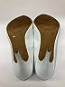 Anne Michelle White Heels Size 8 1/2 - photo 4