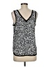 Halogen 100% Polyester Silver Sleeveless Blouse Size M - photo 2