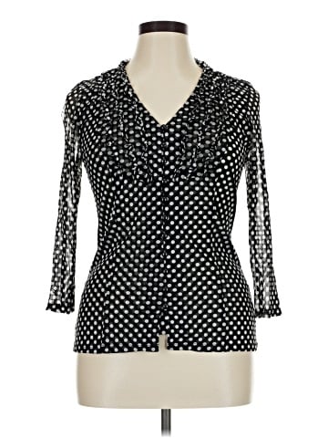 INC International Concepts 3/4 Sleeve Blouse (view 1)