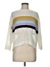 Fate Color Block White Pullover Sweater Size M - photo 1