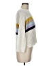 Fate Color Block White Pullover Sweater Size M - photo 4