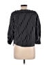 Veronica Beard Stripes Black 3/4 Sleeve Blouse Size 6 - photo 2