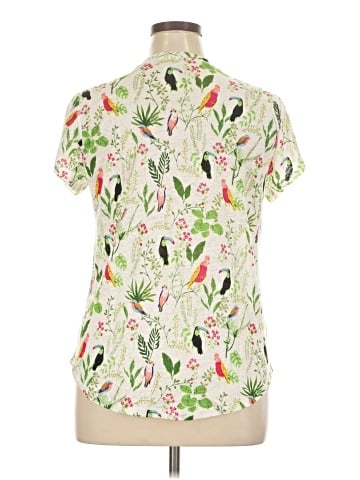 Ann Taylor LOFT Short Sleeve T-Shirt (view 2)