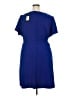 DKNY Solid Blue Casual Dress Size 22 - photo 2