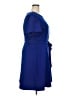 DKNY Solid Blue Casual Dress Size 22 - photo 4