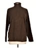 Lands' End 100% Polyester Brown Turtleneck Sweater Size L - photo 1
