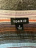 Torrid Color Block Brown 3/4 Sleeve Button-Down Shirt Size 2X Plus (2) - photo 7