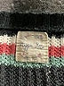 Hippie Rose 100% Acrylic Stripes Black Pullover Sweater Size M - photo 7