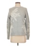 Halogen 100% Cotton Floral Gray Pullover Sweater Size S - photo 1