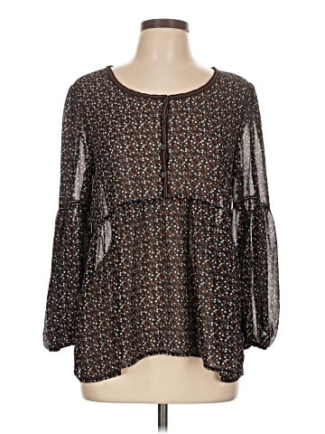 Max Studio Long Sleeve Blouse (view 1)