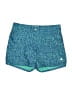 Adidas 100% Polyester Tweed Teal Athletic Shorts Size L - photo 1
