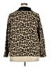 Rafaella Animal Print Tan Cardigan Size 3X - photo 2