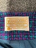 Pendleton 100% Virgin Wool Tweed Blue Jacket Size L (estimated) - photo 6