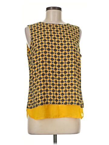 Rose + Olive Sleeveless Blouse (view 1)