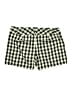 Ann Taylor Factory Checkered-gingham Black Shorts Size 10 - photo 2