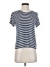Splendid Stripes Blue Short Sleeve Top Size S - photo 1