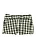 Ann Taylor Factory Checkered-gingham Black Shorts Size 10 - photo 1