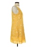 Everly 100% Polyester Yellow Casual Dress Size S - photo 4
