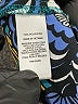 Express 100% Polyester Paisley Blue Long Sleeve Blouse Size S - photo 8