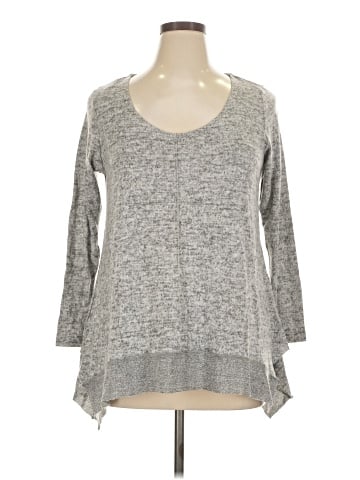 No Comment 3/4 Sleeve Top (view 1)