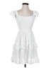 Unbranded White Casual Dress Size S - photo 1