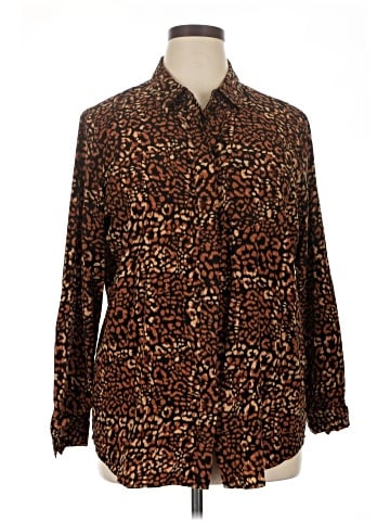 Nine West Long Sleeve Blouse (view 1)