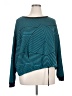Eva Franco Stripes Teal Pullover Sweater Size XL - photo 1