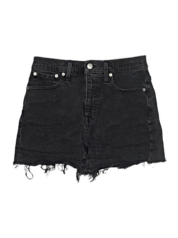 Madewell High-Rise Denim Shorts in Lunar Wash (view 1)