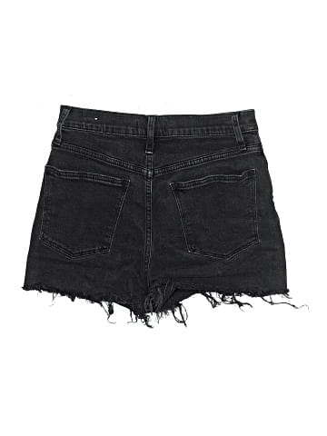 Madewell High-Rise Denim Shorts in Lunar Wash (view 2)