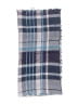 J.Jill 100% Polyester Plaid Blue Scarf One size - photo 2