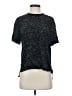 Madewell Animal Print Black Short Sleeve Blouse Size S - photo 1