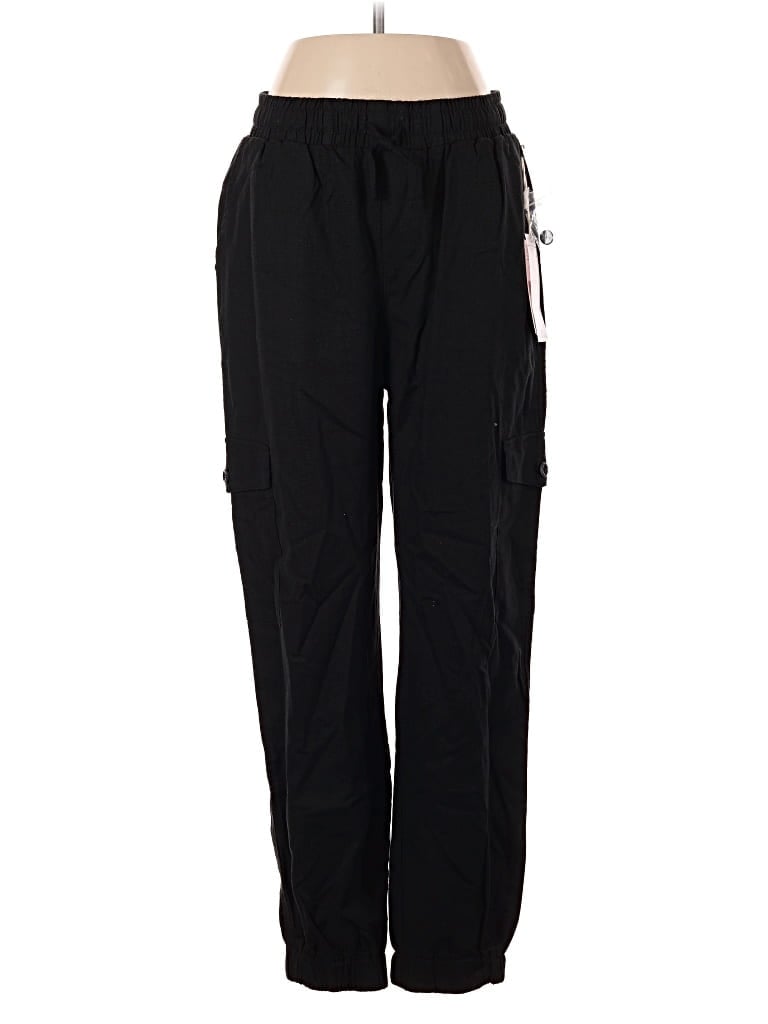 Pre-owned Ci Sono Cargo Pants In Black