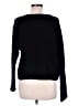 T Tahari Solid Black Pullover Sweater Size L - photo 2