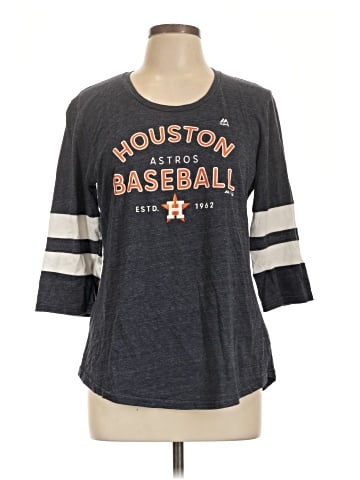 Majestic 3/4 Sleeve T-Shirt (view 1)