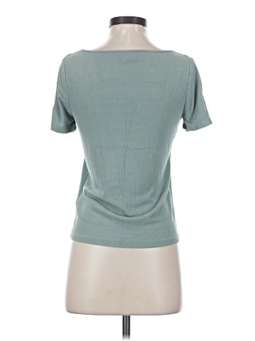 Madewell Ribbed Square-Neck Crop Top (view 2)