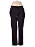 Apana Solid Purple Casual Pants Size M - photo 1