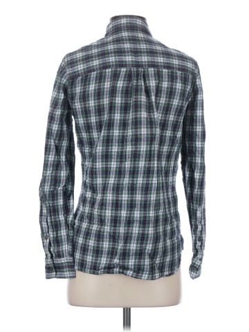 Madewell Flannel Slim Boyshirt in Lawndale Plaid (view 2)