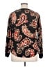 Ann Taylor LOFT Outlet 100% Cotton Paisley Black Pullover Sweater Size XL - photo 2