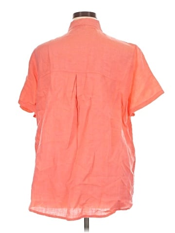Lands' End Short Sleeve Button-Down Shirt (view 2)