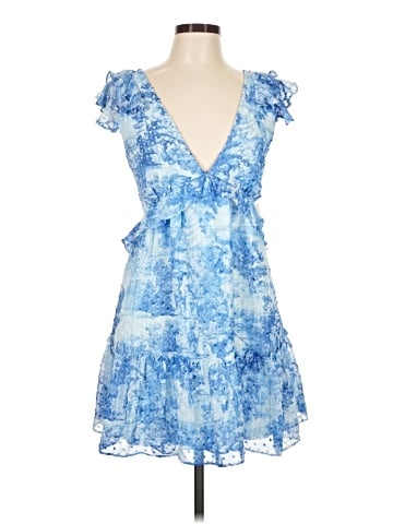 Aqua Cocktail Dress (view 1)