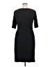 Echo Solid Black Cocktail Dress Size 16 - photo 2
