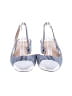 Veronica Beard Stripes Blue Heels Size 8 - photo 2