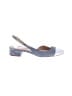 Veronica Beard Stripes Blue Heels Size 8 - photo 1